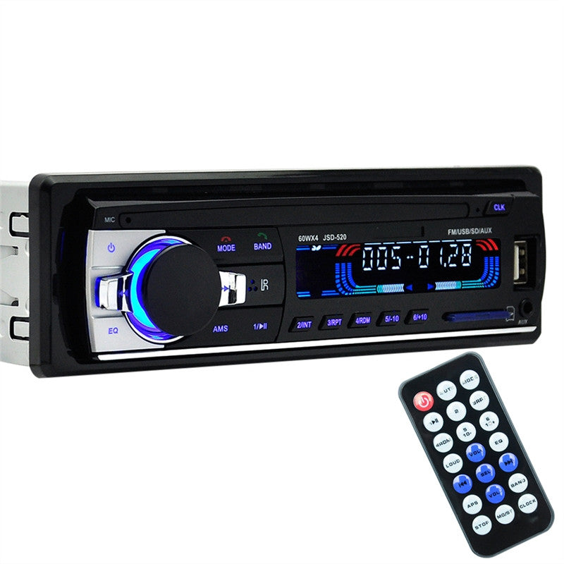Car Audio Stereo In Dash Bluetooth FM Receiver MP3 Player USB Receiver