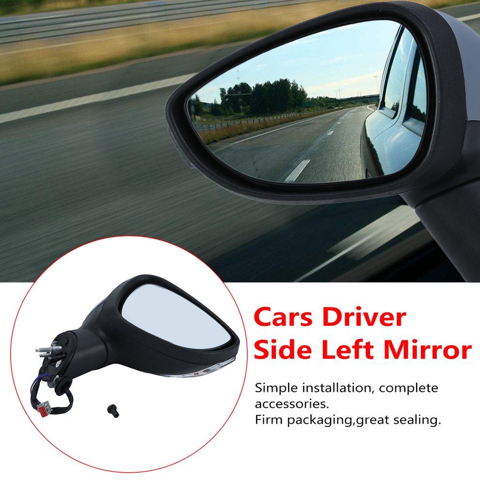 Cars Auto Driver Side Exterior Left Mirror With Electrical Adjustment Replacement For Ford Vehicles Parts