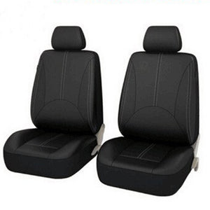9pcs Luxury PU Leather Auto Seat Cover Universal Car Front Seat Back Car Seat Protector Car Interior Accessories